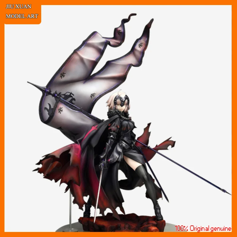 100% Original: Anime Fate FGO black Jeanne d Arc 43cm PVC Action Figure Anime Figure Model Toys Figure Collection Doll Gift