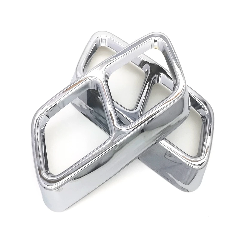 

Car Styling Exhaust Pipe Cover Trim Tail Throat Frame For BMW 2 Series 2020 2021 Stainless Steel Exterior Accessories Stickers