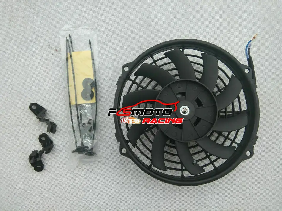 Aluminum RADIATOR shroud + Fan FOR Honda Civic EK EG D15 D16 B16 B18 1992-2000 1993 1994 1995 1996 1997 1998 1999 92 93 94 95 96