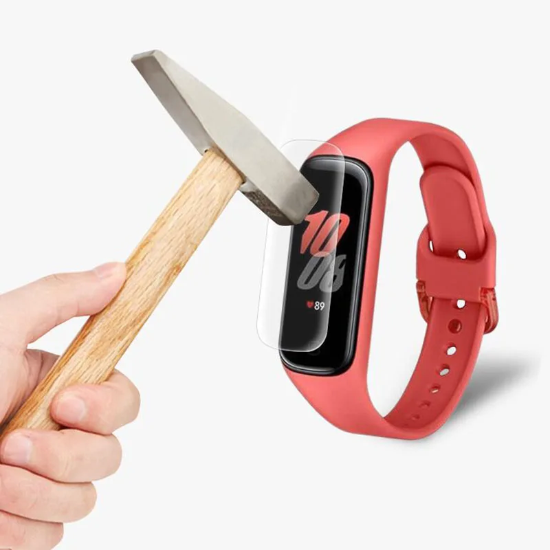 5Pcs ซอฟท์ TPU Clear Smartband ป้องกันฟิล์มสำหรับ Samsung Galaxy Fit 2 SM-R220สมาร์ทสายรัดข้อมือ Fit2 R220ป้องกันหน้าจอฝาครอบ