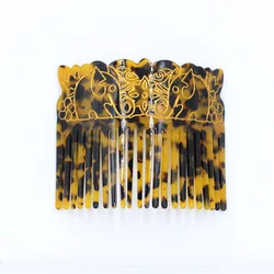 Hair comb acetic acid plate a variety of color fashionable female holiday party headdress decoration