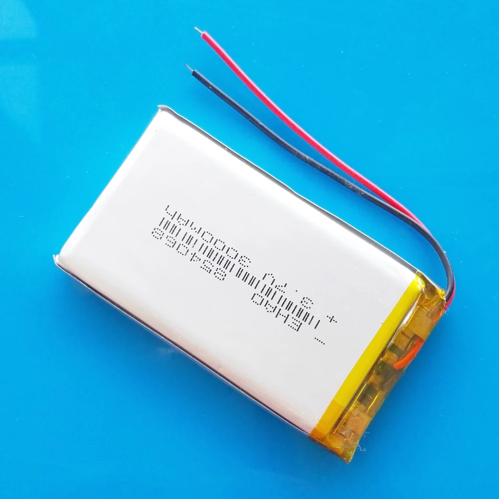 Batería recargable de polímero de litio lipo de 3,7 V 3000 mAh 854068   para GPS power bank Tablet PC PAD PDA Laptop