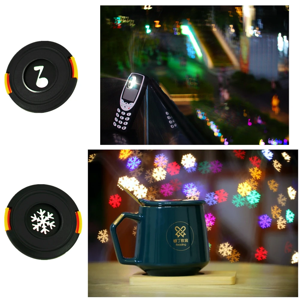 Bokeh Masters Kit Lens Cap Cover Filter for Canon Nikon Sony Yongnuo Prime Lenses Artistic Romantic Night Scene Photo