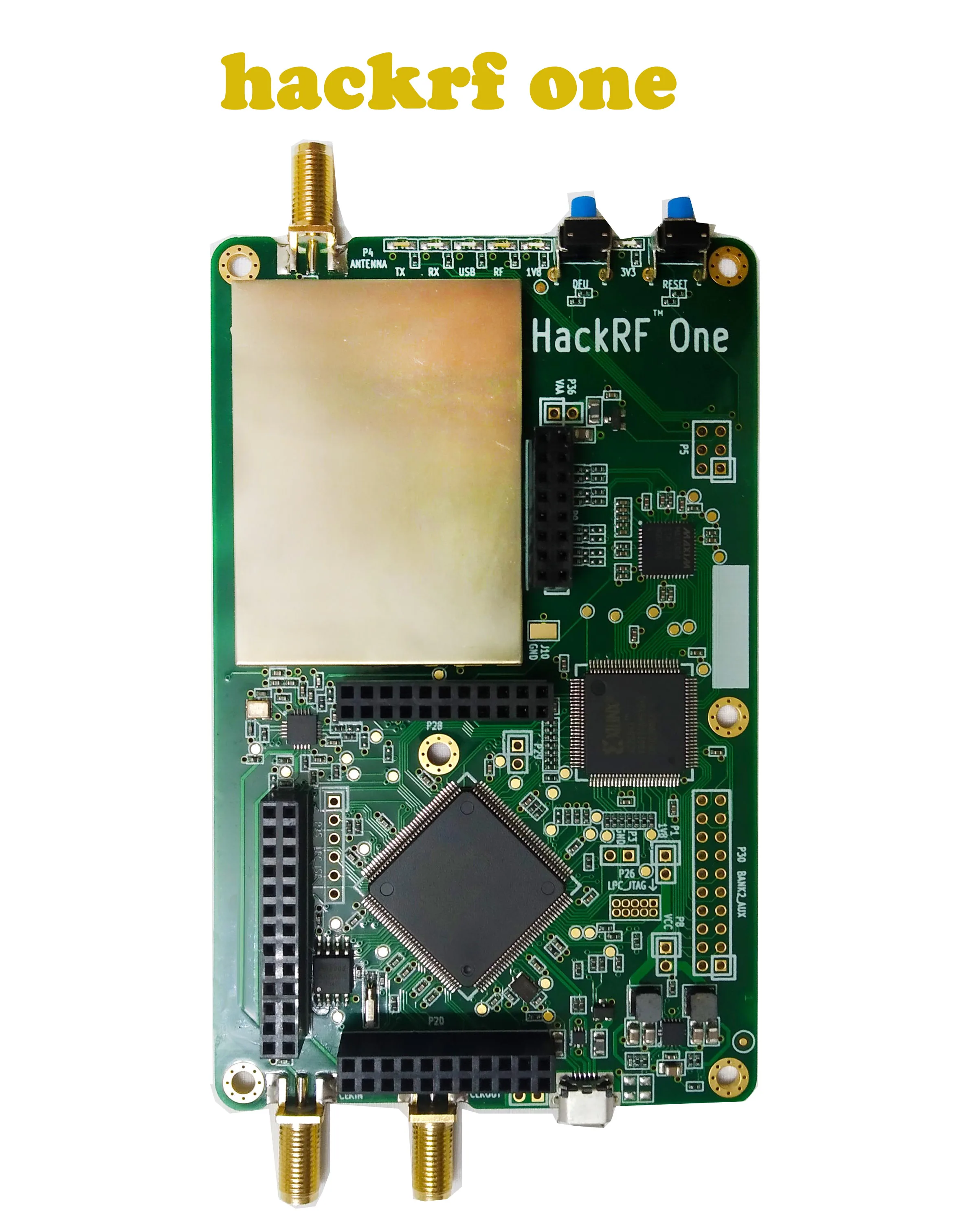 Hackrf one 1MHz-6GHz open source software radio platform SDR development board