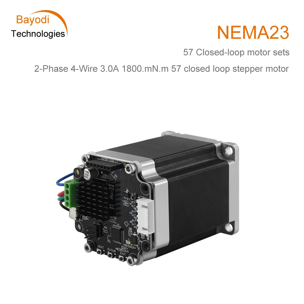 

Шаговый двигатель NEMA23 MKS SERVO57B STM32 57 с замкнутым циклом, сервопривод с платой адаптера, OLED-экран для 3D-принтера, комплект с ЧПУ