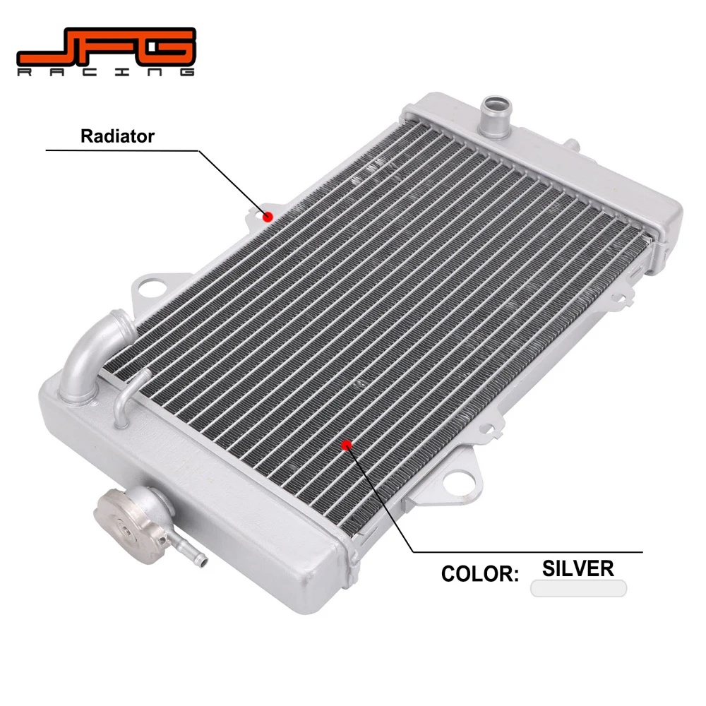 

Motorcycle Engine Cooling Radiator Cooler For YAMAHA ATV Raptor 700 700R YFM700 YFM 700 2013 2014 2015 2016 2017 2018 2019 2020