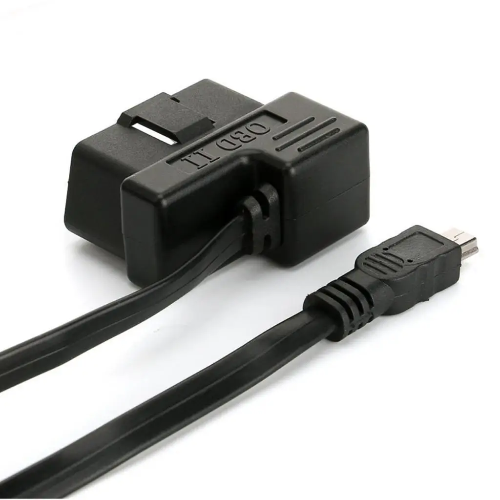 OBD II 16Pin to Mini USB Diagnostic Connect Cable for HUD Head up Display