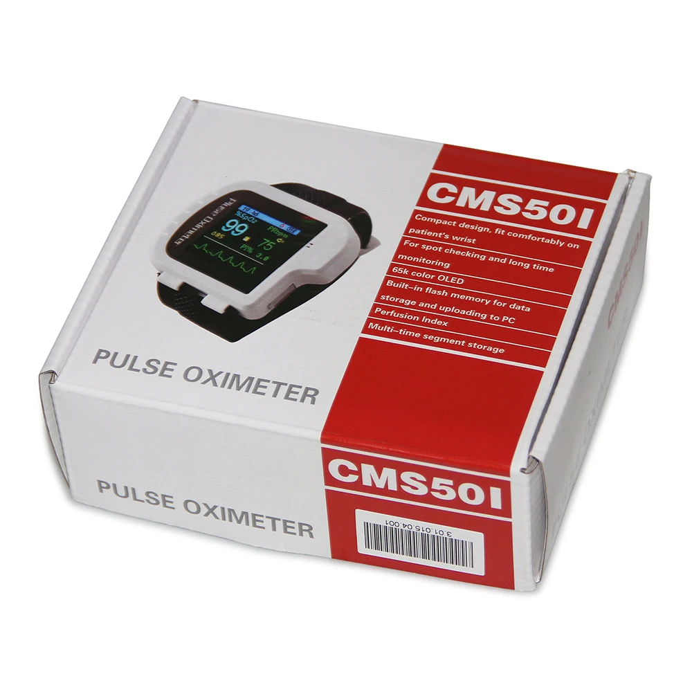 CONTEC Wrist Pulse Oximeter Watch Blood Spo2 Monitor Sleep Oximetry CE Promotion Price CMS50I