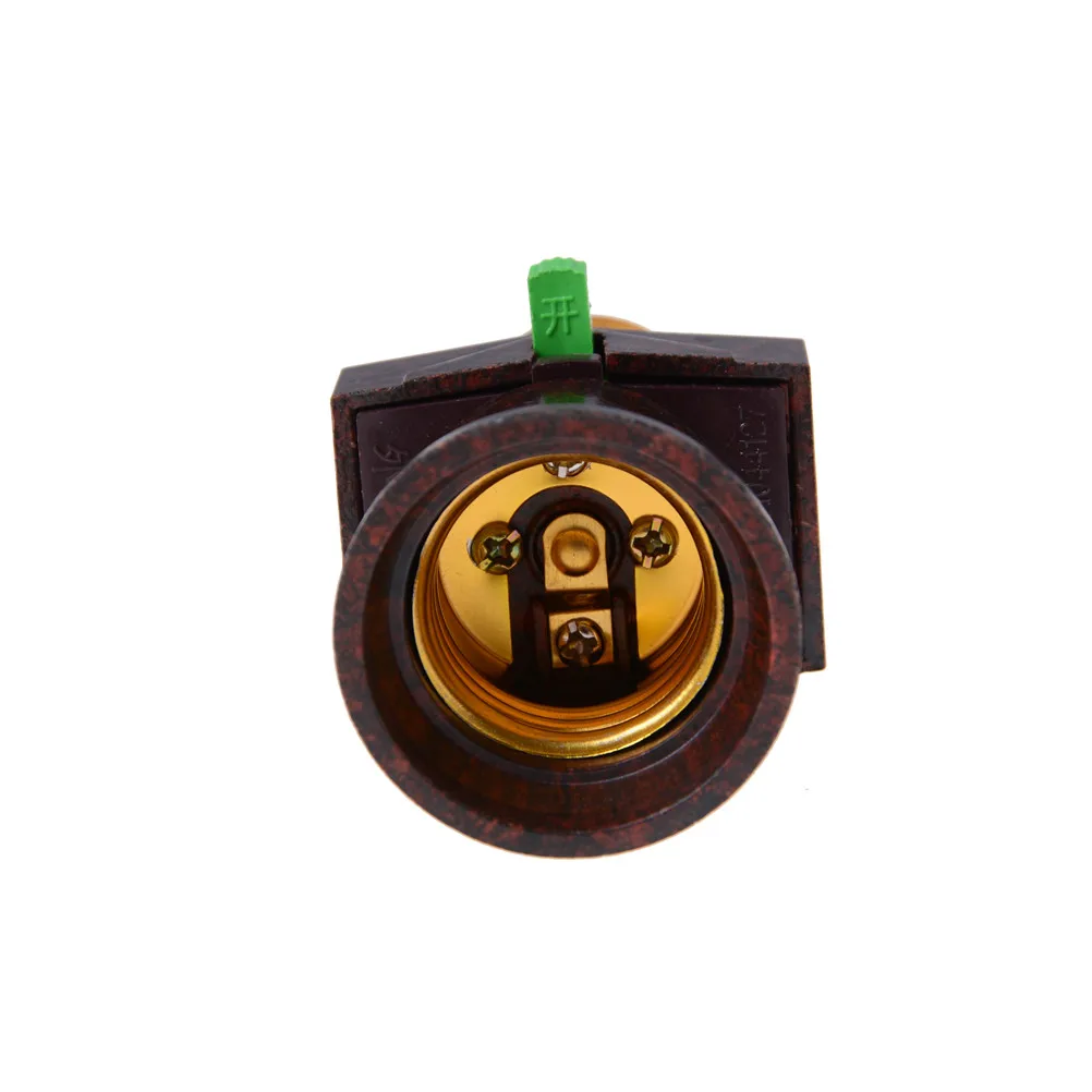 111V- 240V E27 Screw Bulb Holder Convert To With Switch Lamp Socket LED Bulb Adapter Lighting