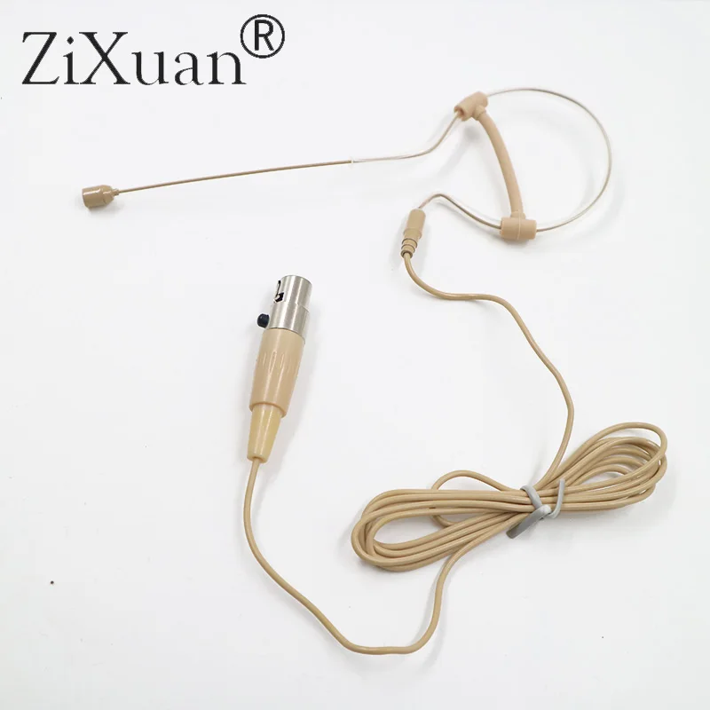 Skin Color Mini Single Ear Hanging Omni Directional Condenser Headset Microphone For Sennheiser Shure akg  Audio Technica