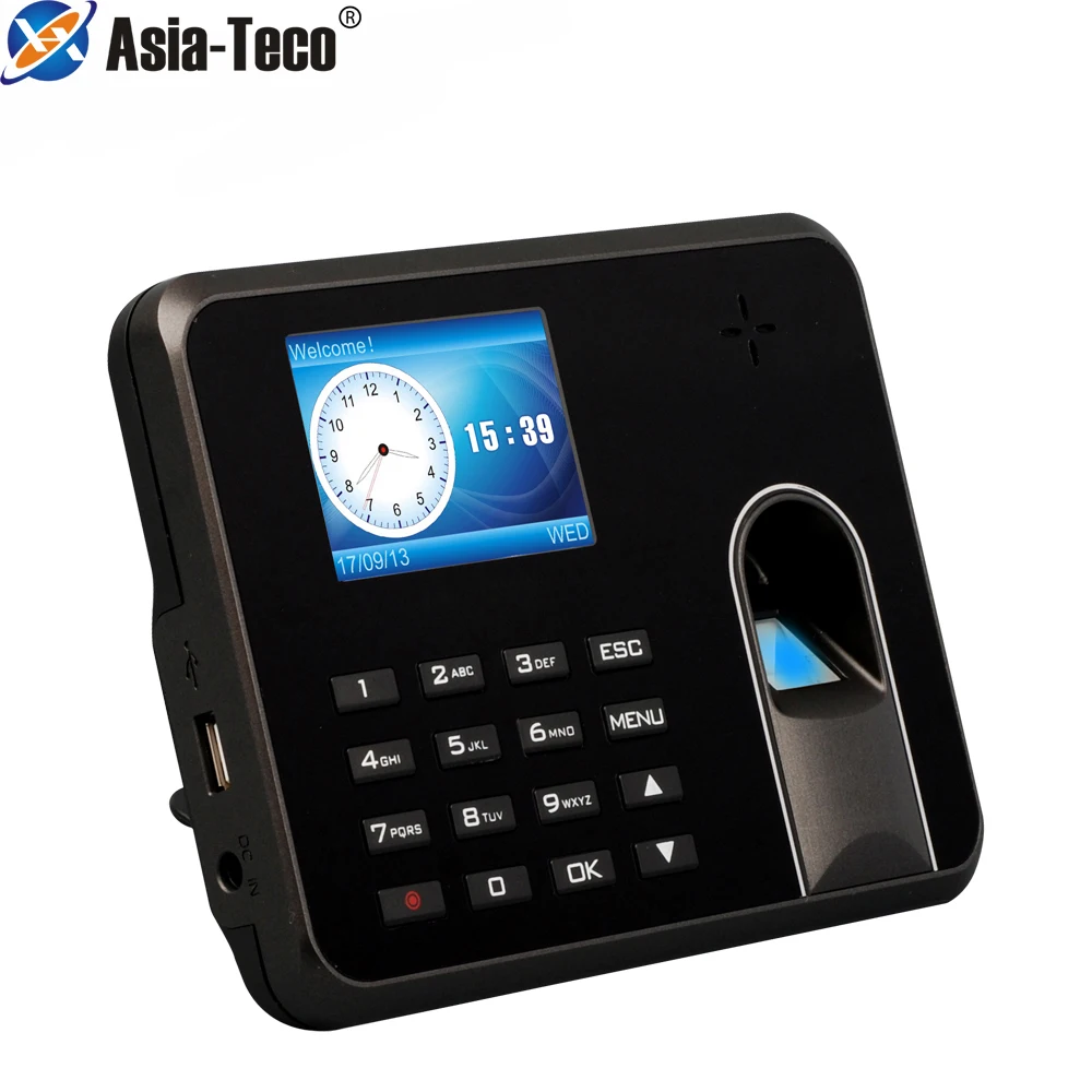 Advanced Student USB Flash Driver Download Excel Report Standalone Biometric Fingerprint Time Attendance Machine Optional TCP/IP