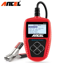 Ancel BA101 Car Battery Tester 12V 100-2000CCA 220AH Auto Load Battery Analyzer Multi languages Car Battery Charging Tester