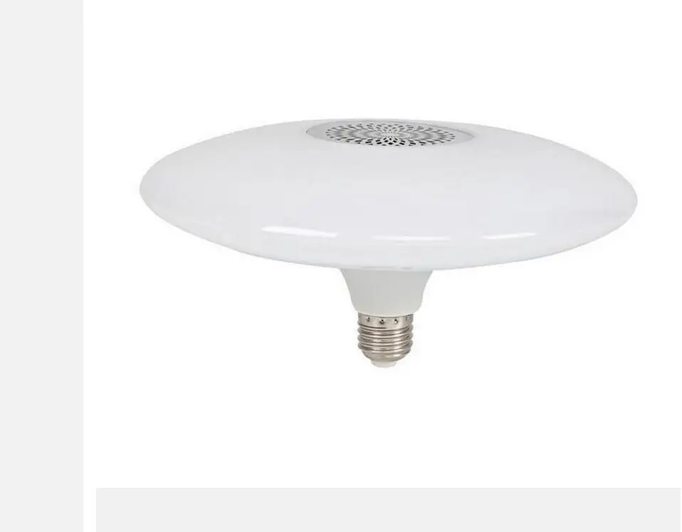 Imagem -06 - Inteligente Rgb Bluetooth Música Ufo Lâmpada E27 Suporte da Lâmpada com 24 Teclas de Controle Remoto Ac85260v Decoração para Casa