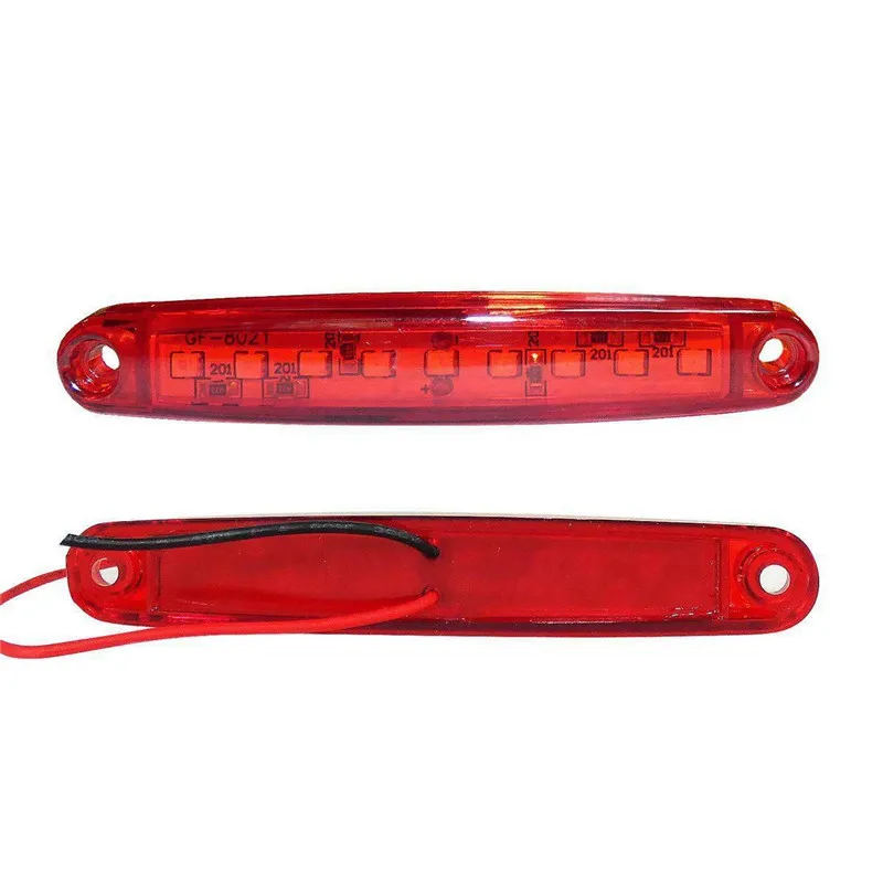 2PCS 9SMD Red Trailer Lights 12 v Side Marker Light Caravans Rear Light Trailer Light 12 v Rear Truck Lights LED Lamp 12v