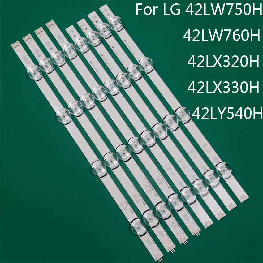 LED TV Illumination Part For LG 42LY540H 42LW750H 42LW760H 42LX320H 42LX330H LED Bar Backlight Strip Line Ruler DRT3.0 42 A B