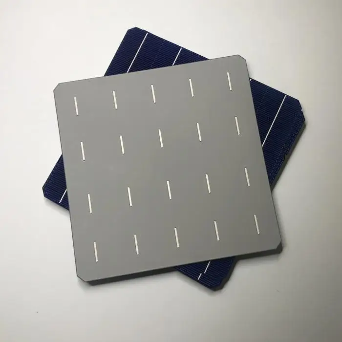 10pcs Monocrystalline Solar cells 156mmx156mm A Grade 4.8W 0.5V Photovoltaic silicon 20% Efficiency for diy solar panel