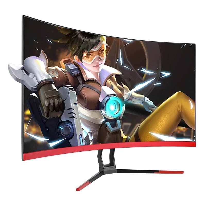 

Best seller Pc 1k 2k Monitor 144hz 27 Inch Gaming monitorCompetition Curved Widescreen IPS/Led HDMI/VGA Input,