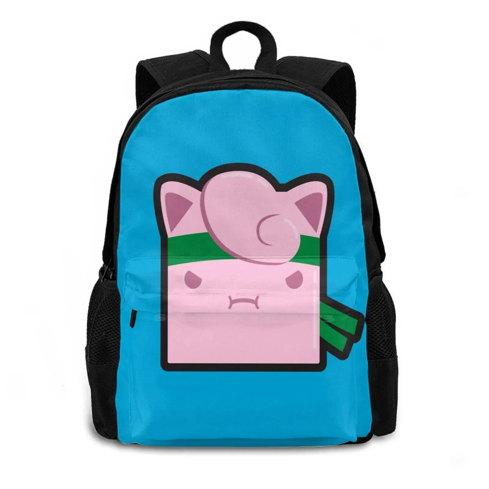 Hungrybox Puff Hot Sale Schoolbag Backpack Fashion Bags Super Smash Bros Melee Wiiu Hungrybox Headband Puff