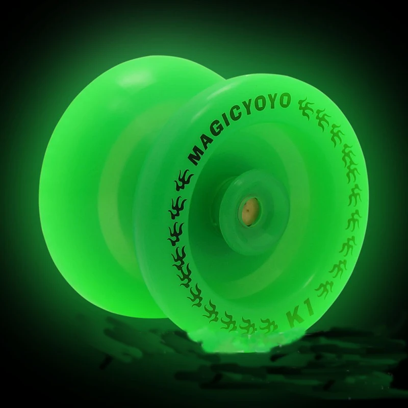 Magic yoyo K1 luminous professional yo-yo niestandardowe plastikowe wielokolorowe yo-yo klasyczne zabawki dla dzieci