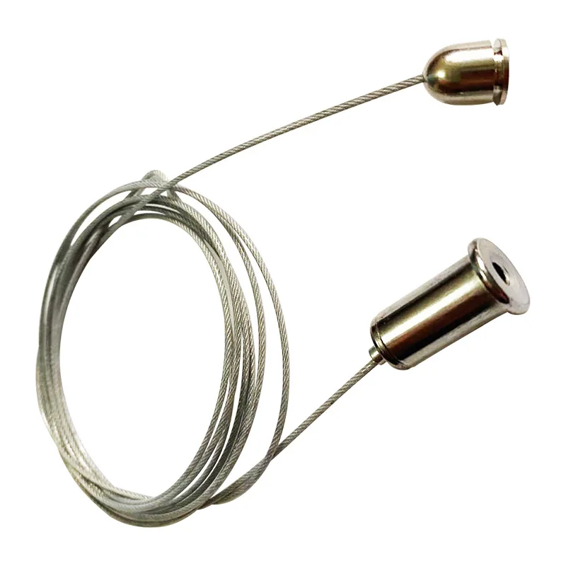 HQ CUSTOMIZED Stainless Steel Lifting Wire Rope Cable with Fittings LED String Suspension Kits