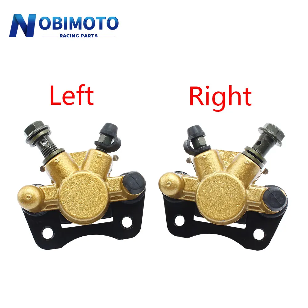 New High Performance 50 mm Gold Disc Brakes Front Brake Calipers Clamp Lower Pump Motorcycle Parts For ATV Dirt Pit Bike DS-144