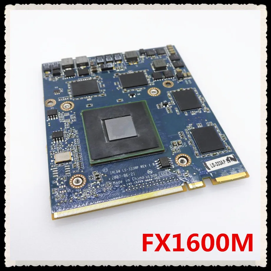 LS-333AP FX 1600M FX1600 FX1600M G84 975 A2 451377-001 MXM HE Drawing VGA Video Card for HP Mobile Workstation 8710P 8710W