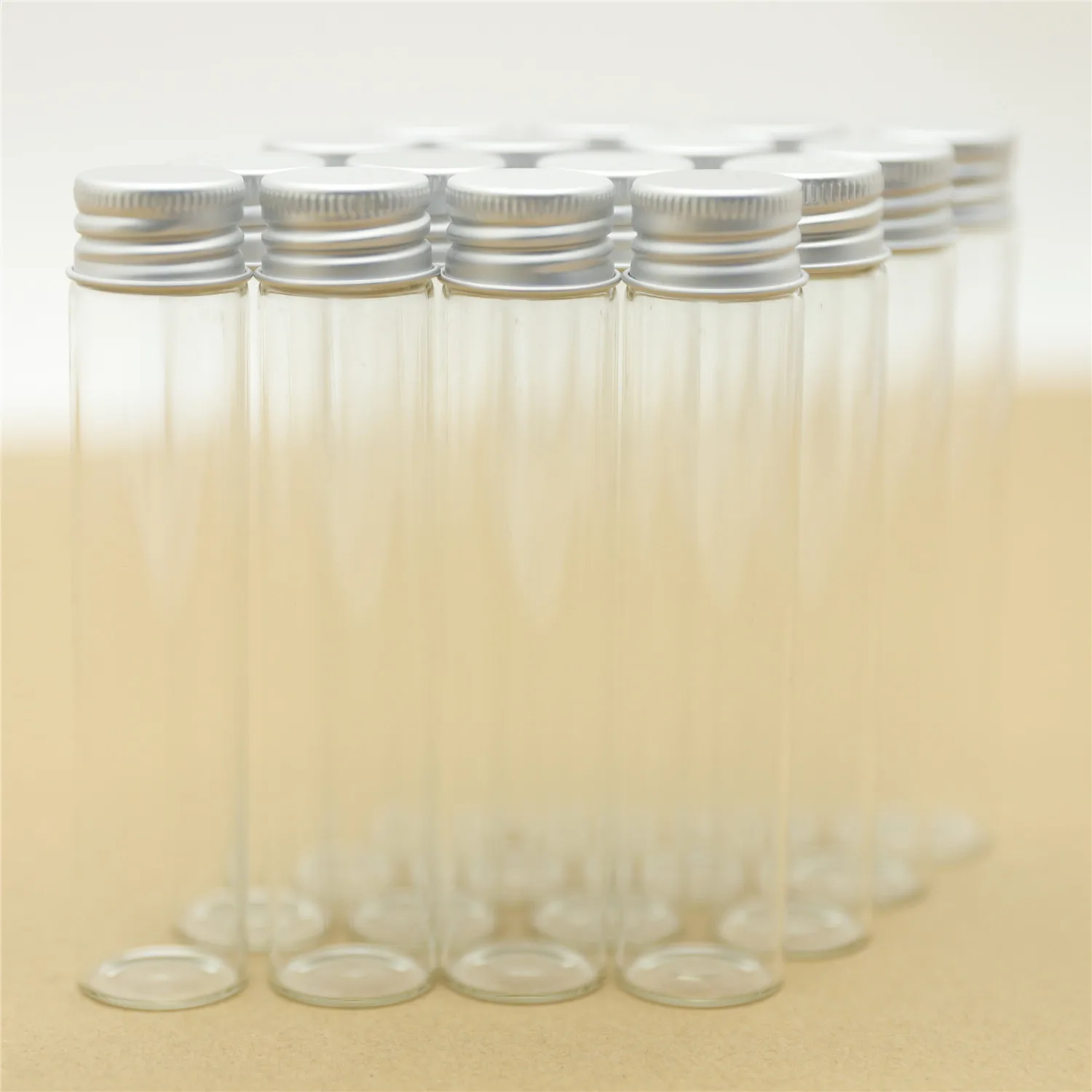 24 pieces 22*100mm 25ml Glass Vial Bottle Tiny storage bottles & jar Glass Small Jars Mini Containers Transparent Bottles