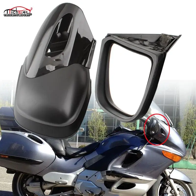 Motorcycle Rearview Mirror Fairing Mount Adjustable Left Right Side Mirrors For BMW K1200 K1200M K1200LT 1999-2008 Accessorie