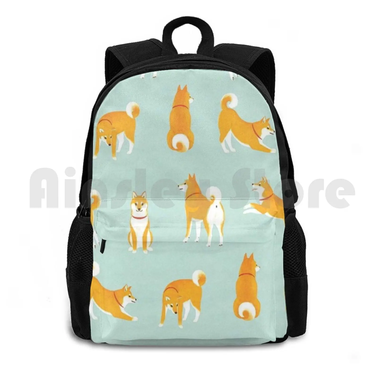 

Dogue Outdoor Hiking Backpack Riding Climbing Sports Bag Dog Dogue Meme Puppy Shiba Inu Grey Pupy Dogie Doge Tumblr Cool Cute