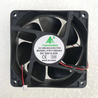 FONSONING FSY13B24H DC 24V 0.25A 120x120x38mm 2-Wire Server Cooling Fan