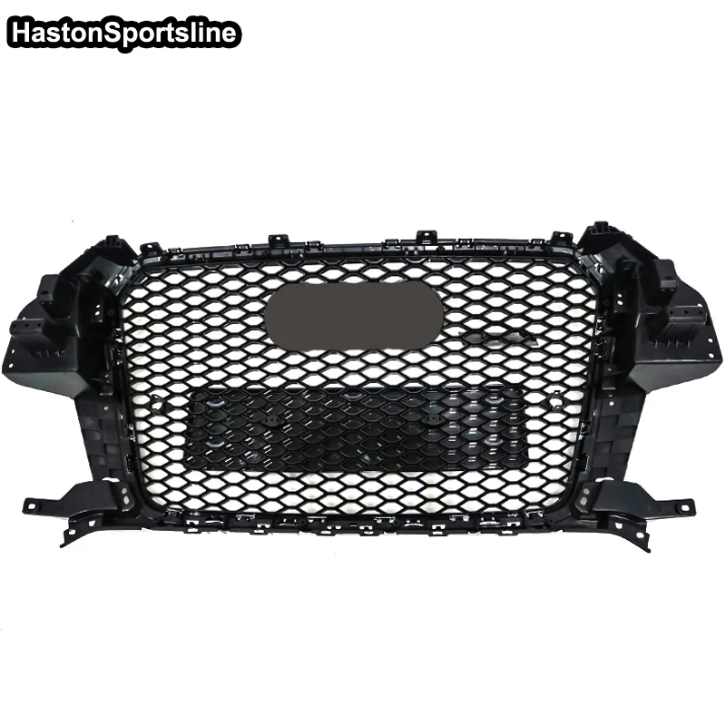 Q3 Front Sport Honeycomb Hood Grill for Audi Q3 SQ3 Sline 2013-2015 Car Styling Accessories