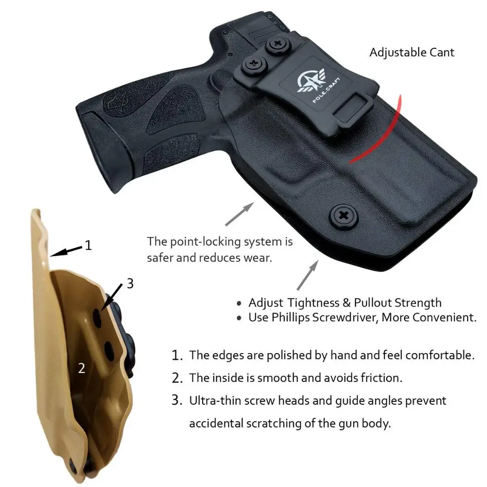 القطب. Craft KYDEX IWB الثور G2C الحافظة الثور PT111 G2C مخفي الحافظة ل الثور G2C 9 مللي متر PT140-كيديكس الحافظة الثور الحقيبة