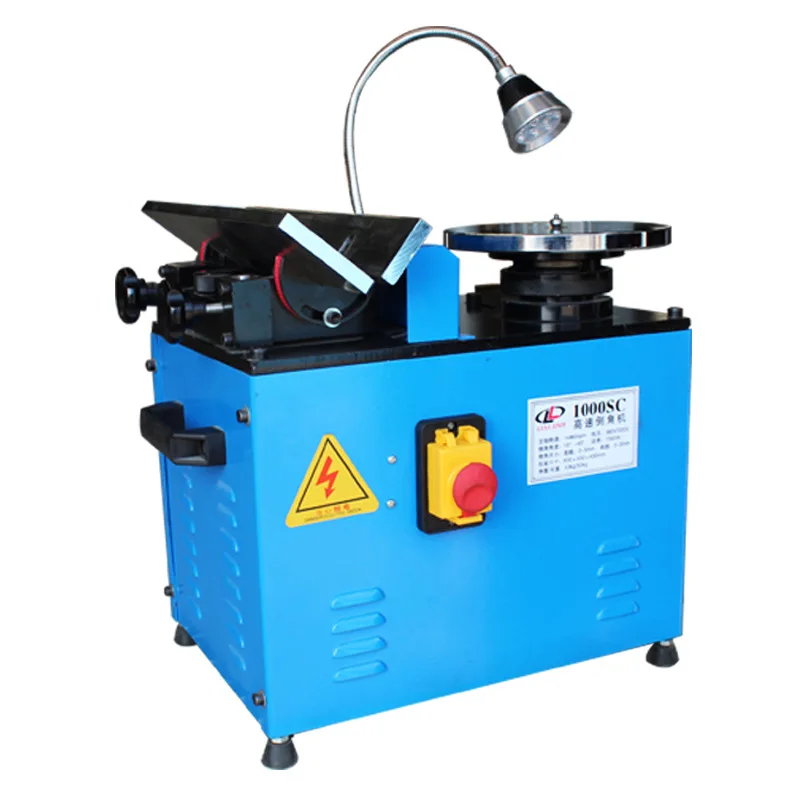 

Desktop Metal High-speed Chamfering Machine Multifunction 380V Arc Straight Edge Curve Deburring 1100W Compound Chamfer Tools