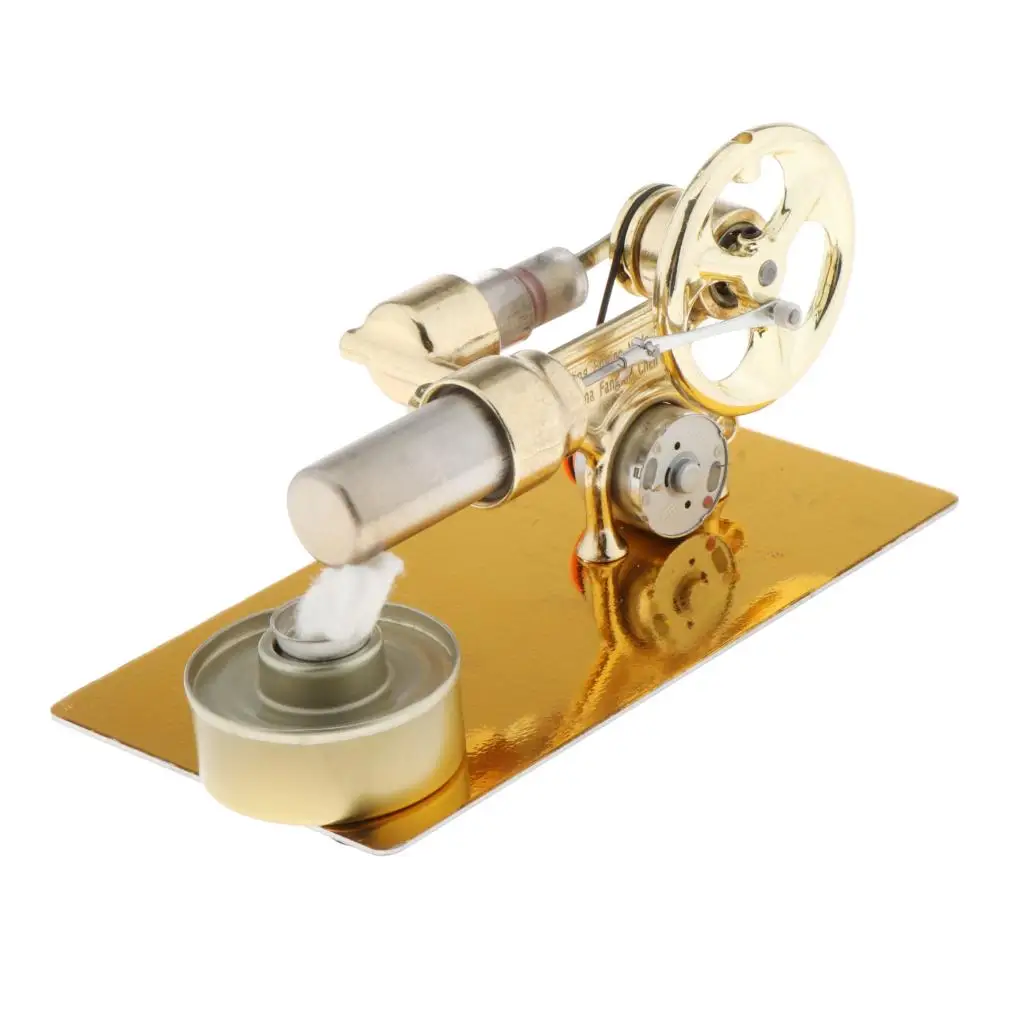 Sterling Engine Model Electric Generator Physical Educational Toy Collection Metal Stirling Engine Model Science Educational Toy
