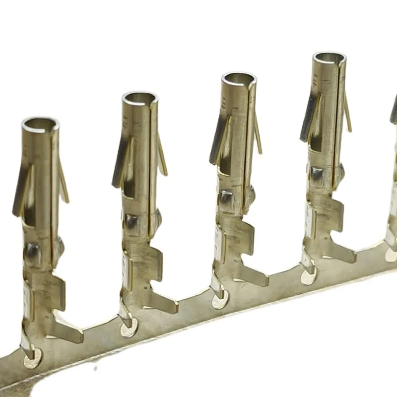 300PCS/1LOT Big 4P 4D IDE Connector Terminals Female Needle For Male Shell