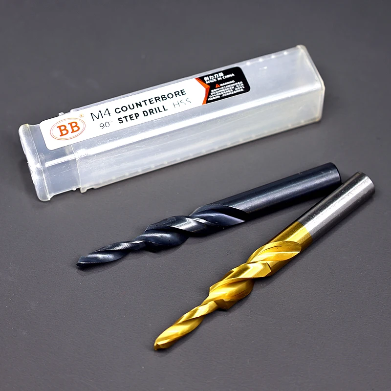 Imagem -03 - Broca de Torção Escareada bb Broca de Corte Dupla Hss para Metal 90 180 Graus m3 m4 m5 m6 m8 M10 M12 Ferramenta de Perfuração de Cone Peça