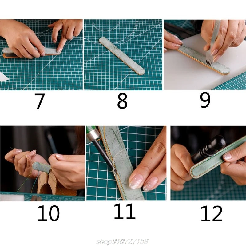 10Pcs Blank Stamping Bracelet DIY Leather Cuff Bangles Jewelry Making 20 Dropshipping