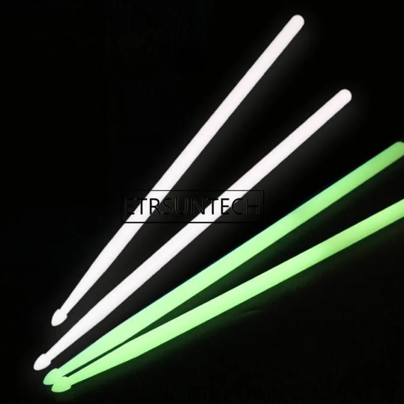 50pairs Light Drumstick Nylon Night Light Drum Stick For Night Performances Stage Drum Stick Instrument Accessories