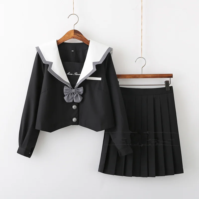 Fashion uniform 2020 Japanese JK uniform skirt sailor suit soft girl suit middle suit student college style suit