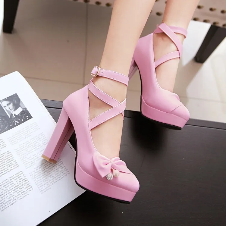 Classic fashion woman shoes pink white party wedding shoes big size 34-43 sexy Genuine Leather toe high heels pumps women shoes