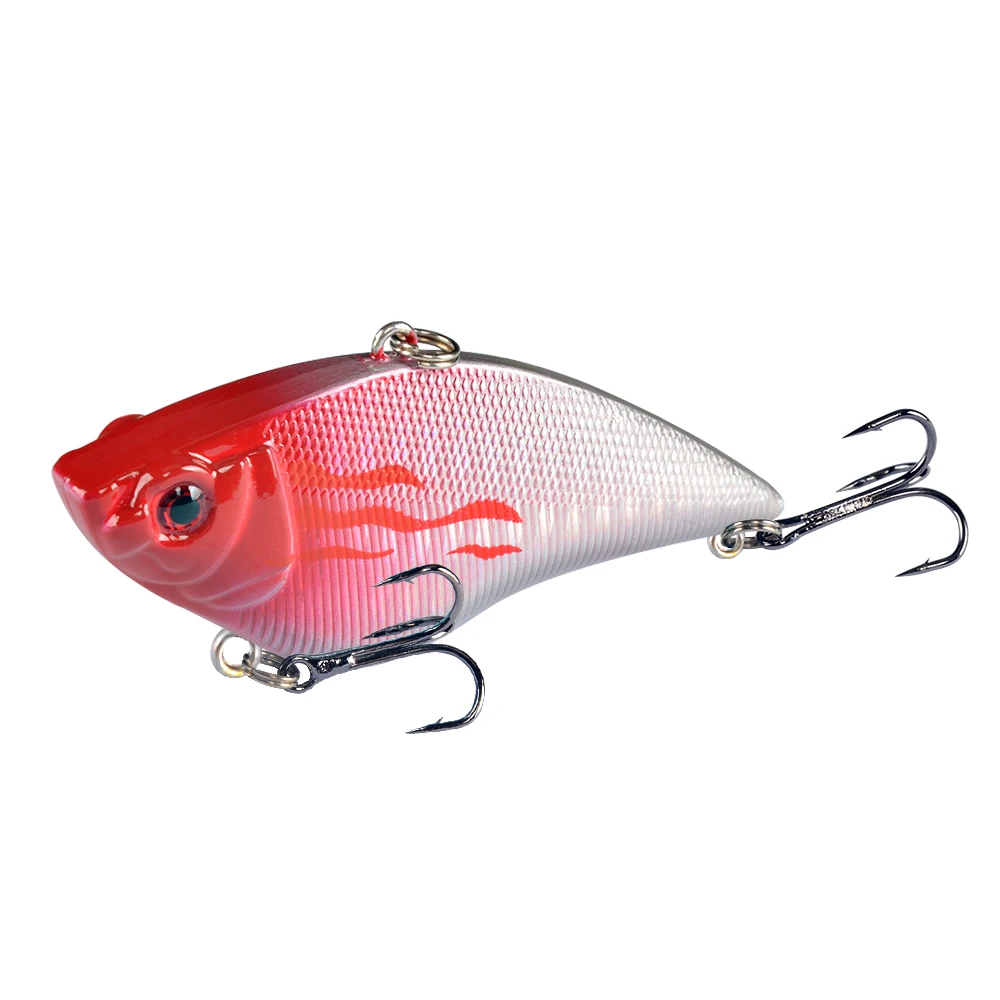 LINGYUE 1PCS VIB Hard Bait Fishing Lure 7cm 16g Sinking Long Shot Rattling Crankabit Wobbler Isca Artificial Pesca For Bass Pike