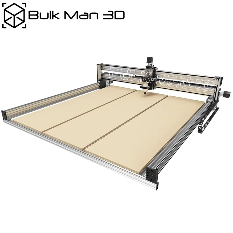 20%off BulkMan 3D 1000x1000mm Lead CNC Full Kit with High Z Mod Bundle 4Axis Wood Engraving Metal Milling Cutting Machine