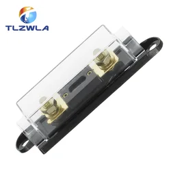 1Set ANL Fuse Holder Bolt-on Fuse Automotive Fuse Holders Fusible Link With Fuse 40A 60A 80A 100A 200A 250A 300A Fuses AMP