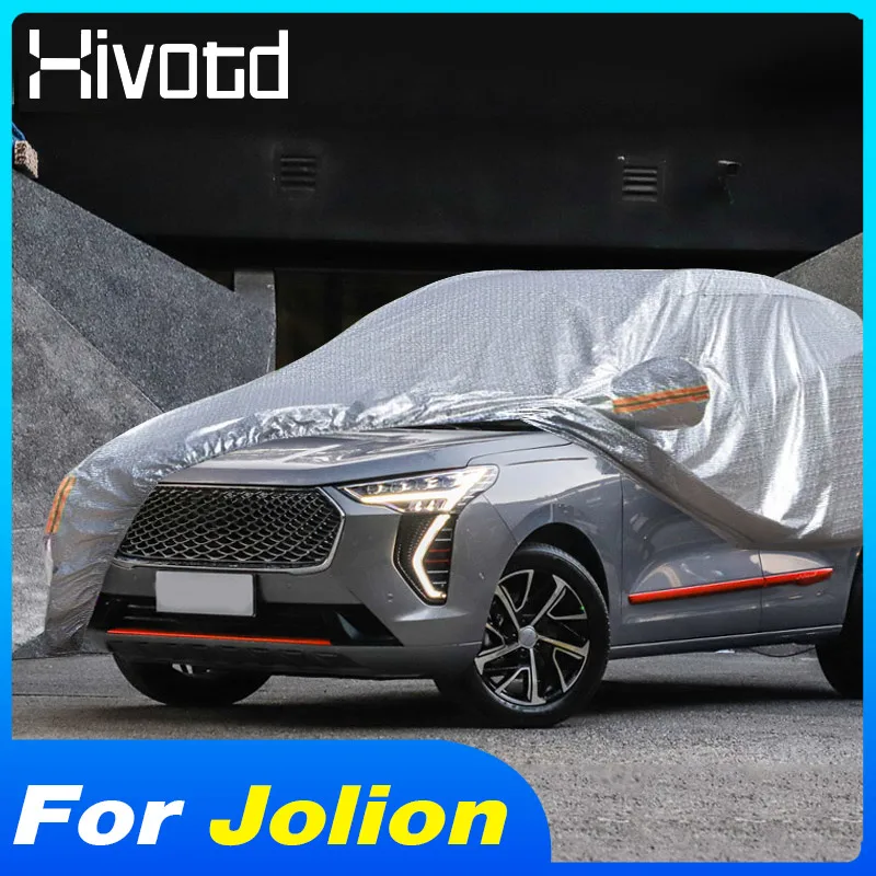 Waterproof Car Covers Outdoor Sun Protection Exterior Parts For Auto Reflector Anti Rain Snow Dust Cover For Haval Jolion 2023