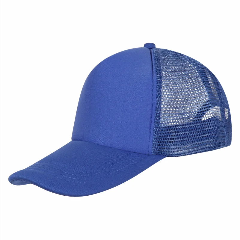 NSLP Mesh Hats For Men And Women With The Same Style Couples Solid Color Hit Color Wild Hat DIY Your Personalized LOGO