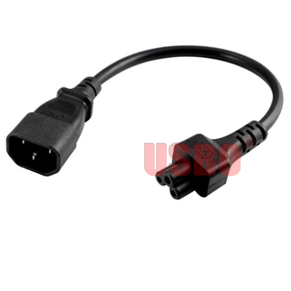 サーバー電源ケーブル,iec320 c14からc5までの延長コード,黒,0.2m,0.6m,1.8m,3.0m,pvc