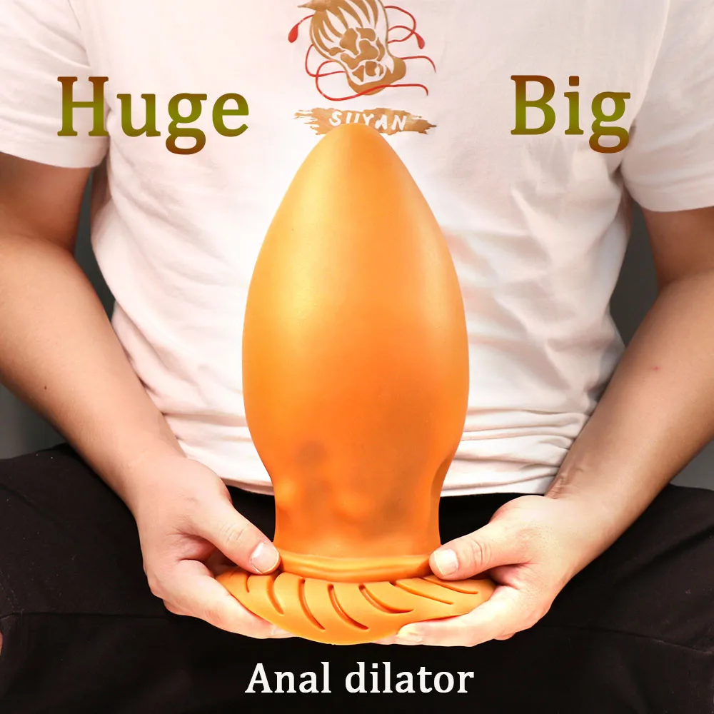 New Huge Butt Plug Vaginal Anus Expansion Large Anal Plug Prostate Massage Masturbator Anal Sex Toys For Men and Women Gay Toys