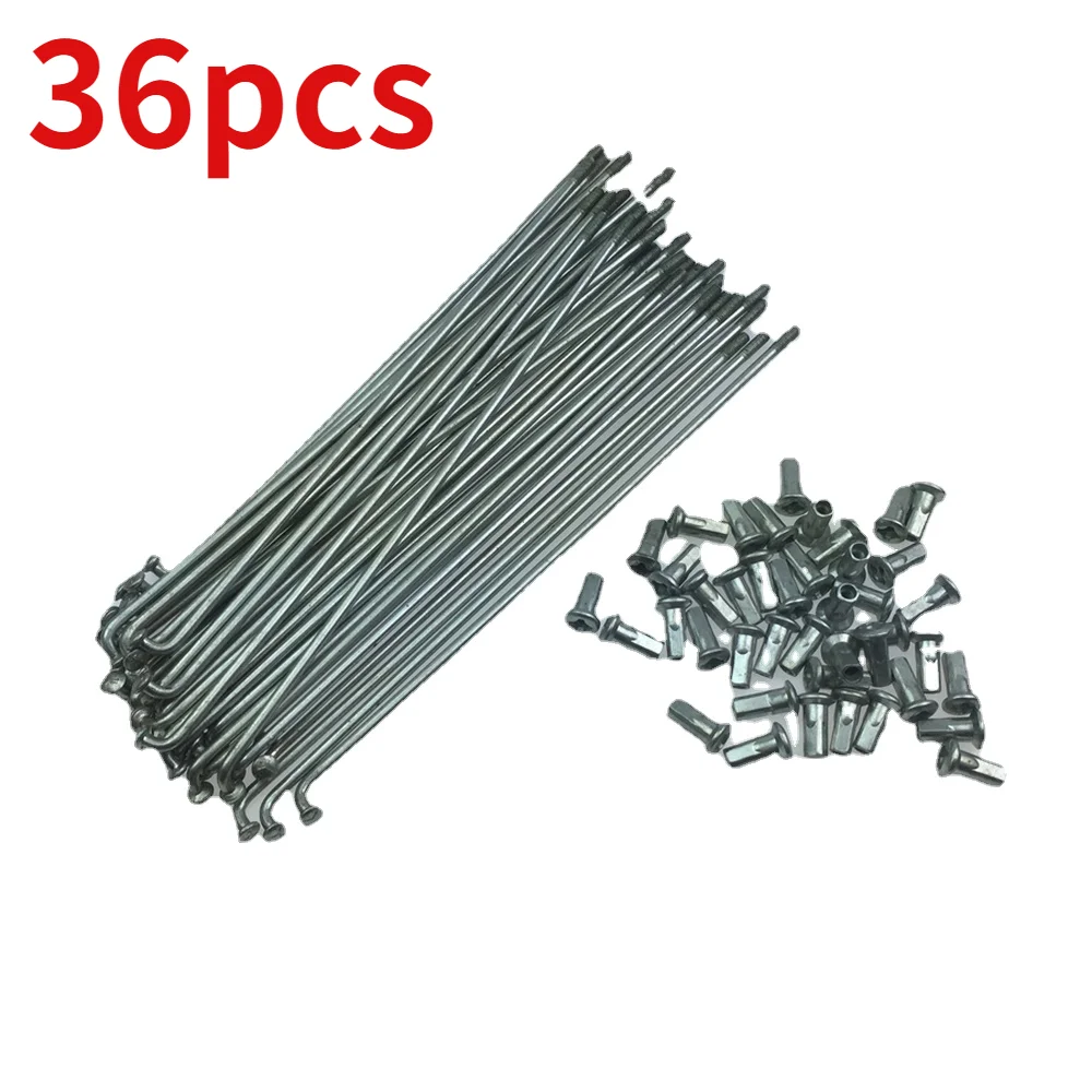 36pcs Motorcycle Accessories Spokes Wire about 20 Cm In Diameter 3 Mm Universal Electric Vehicle Parts Bicycle Spokes