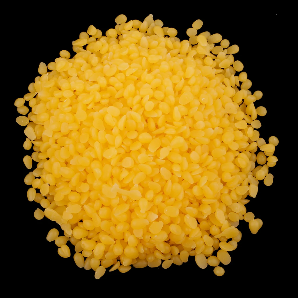 Yellow Beeswax Pellet 100g   Pure Natural for Candle Soap Lipstick Making