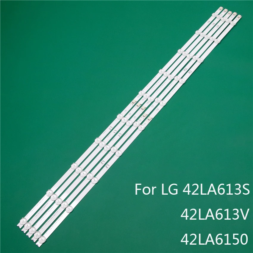 

LED TV Illumination Part For LG 42LA613S 42LA613V 42LA6150 LED Bars Backlight Strips Line Ruler 42" ROW2.1 Rev 0.01 L1 R1 R2 L2